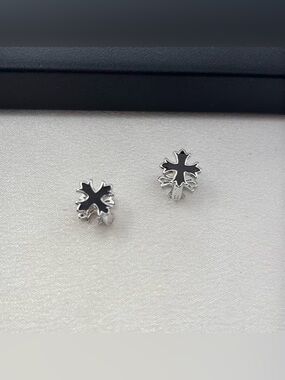 Small Cross Hoop Earrings for Men Women Streetwear Hip Hop Punk Unisex Style